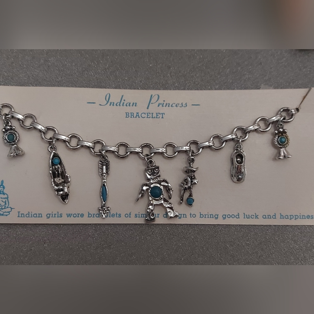 Charm bracelets Indian princess